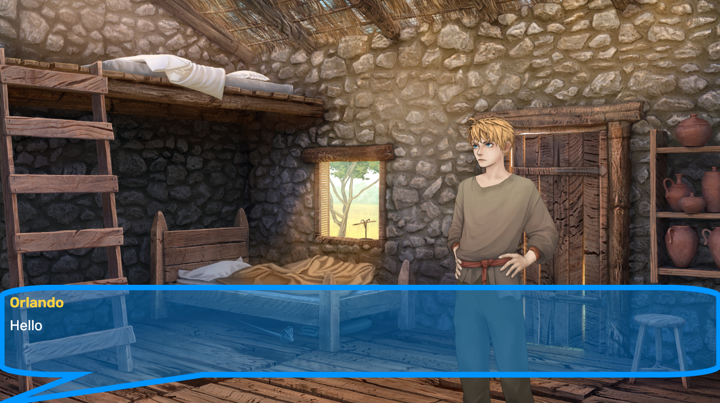 Line background example